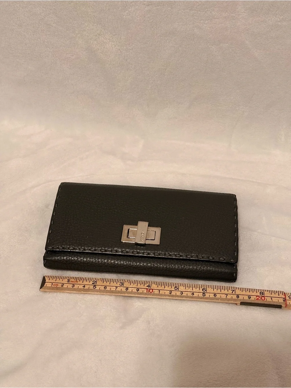 Fendi Selleria Peekaboo Medium Bifold Wallet